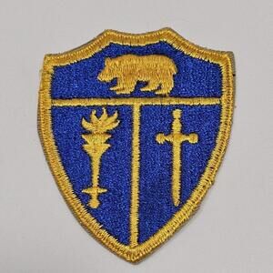 VINTAGE MILITARY US ARMY NATIONAL GUARD CALIFORNIA CADET CORPS PATCH